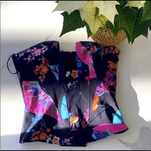 ISO- Versace for H&M collab Corset Top - Size US 12